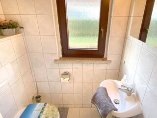 Gäste-WC im Erdgeschoss
