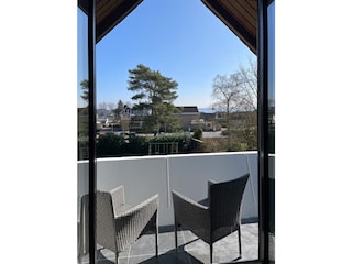 Balkon mit Blick zur Ostsee