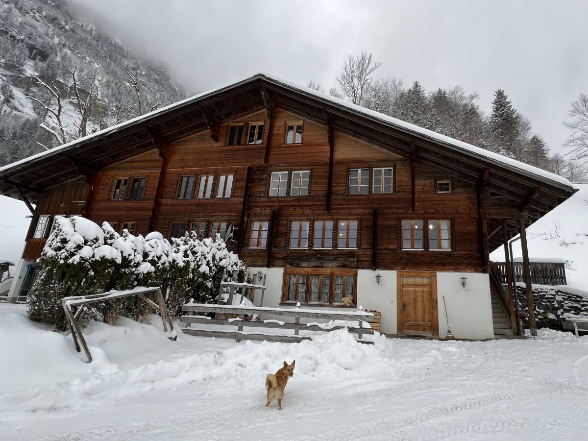 Haus im Winter