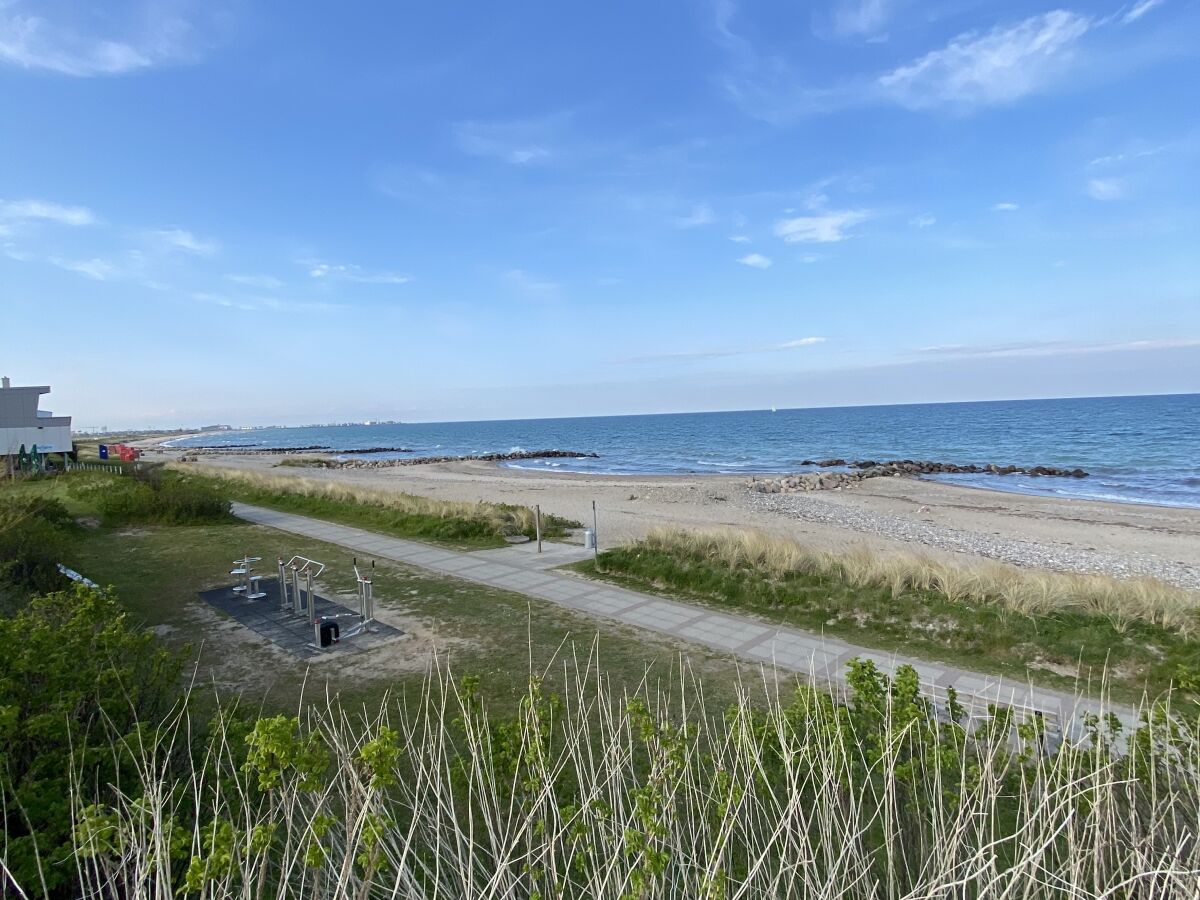 Strand in150 Meter Entfernung