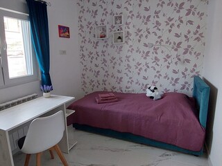 Schlafzimmer 3 mit Einzelbett