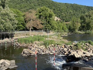 Kanustrecke auf der Nahe