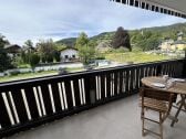 Blick vom Balkon auf den Schliersberg