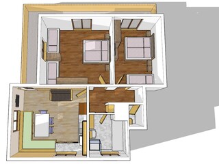 Appartamento per vacanze St. Johann im Pongau Pianta del piano 22