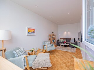 Wohnzimmer mit Schlafcouch