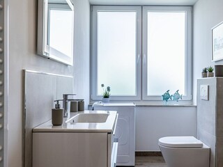 Komfortables Tageslicht-Duschbad