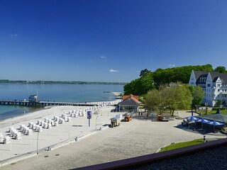 well-kept beach