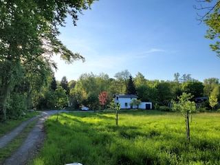 Einfahrt zum Ferienhaus
