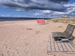 Schöner Strandabschnitt von Ängelholm