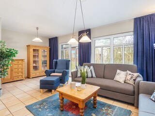 Dein Darß Urlaub Wieck: Wohnbereich Ferienhaus Baltic