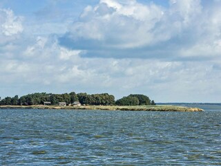 Blick vom Bodden nach Bliesenrade