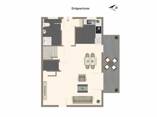 Grundriss Erdgeschoss