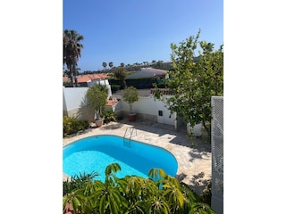 Gemeinschaftspool Aussicht private Dachterrase