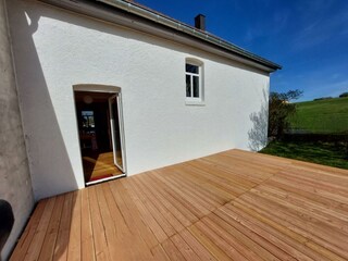 Terrasse – Fertigstellung im Frühjahr 2025