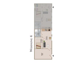 Holiday apartment Borkum Floor Plan 13