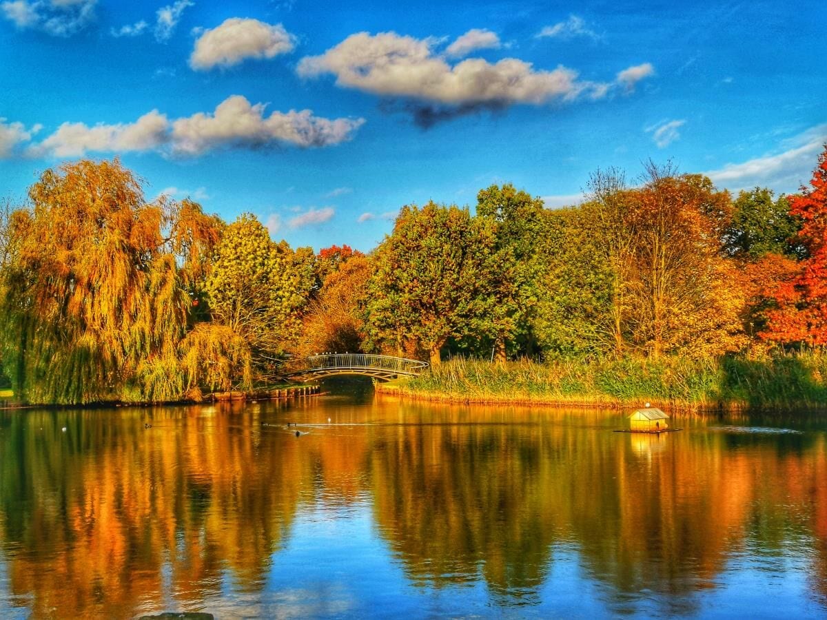 Travemünde Godewindpak im Herbst