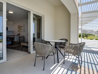 Terase superiour vwith open sea view!