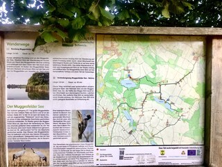 Wanderkarte & Seen