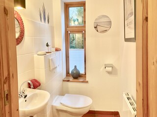 Gäste WC im Erdgeschoss