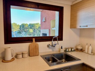 Ausblick aus der Küche