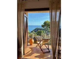 Balkon mit Meeresblick