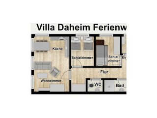 Appartement de vacances Wangerooge Plan d'étage 11