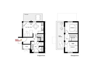 Ferienwohnung Tossens Grundriss 33