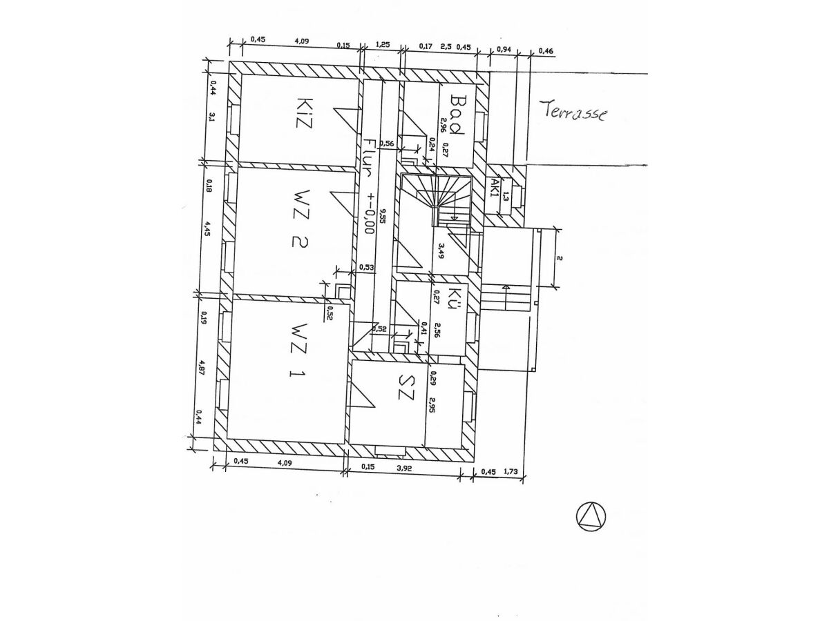 Grundriss EG Wohnung