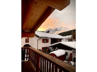 Ausblick-Sonnenuntergang