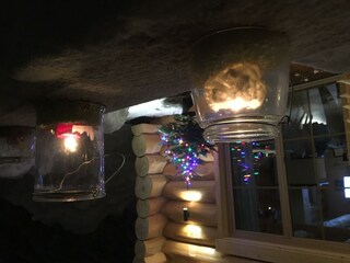 Weihnachten-Schneebar