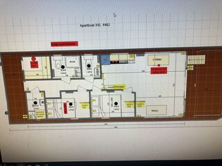 Casa galleggiante Stralsund Pianta del piano 41