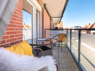 Balkon Richtung Wilhelmstraße