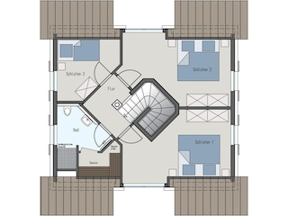 Ferienhaus Fuhlendorf Grundriss 21