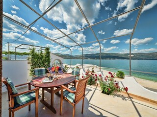 Vakantiehuis Arbanija Buitenaudio-opname 9