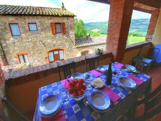 Bauernhof Castiglione d'Orcia Außenaufnahme 6