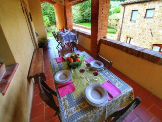 Boerderij Castiglione d'Orcia Buitenaudio-opname 7