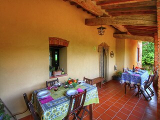 Casa de campo Castiglione d'Orcia Grabación al aire libre 8