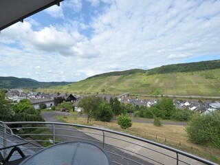 Blick vom Hauptbalkon