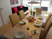 Lining area with dining table for 8 to 10 persons