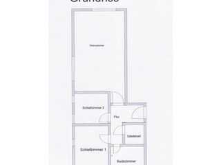 Apartamento de vacaciones Duhnen Plano de planta 33