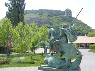 Blick zur Burg Sümeg