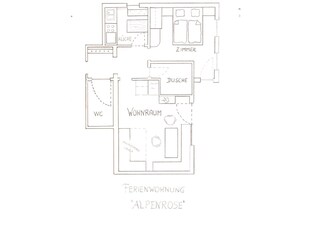 Appartamento per vacanze Zell am Ziller Pianta del piano 37
