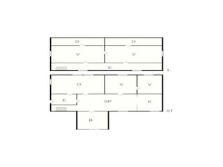 Vakantiehuis Sandøy Grondplan 24