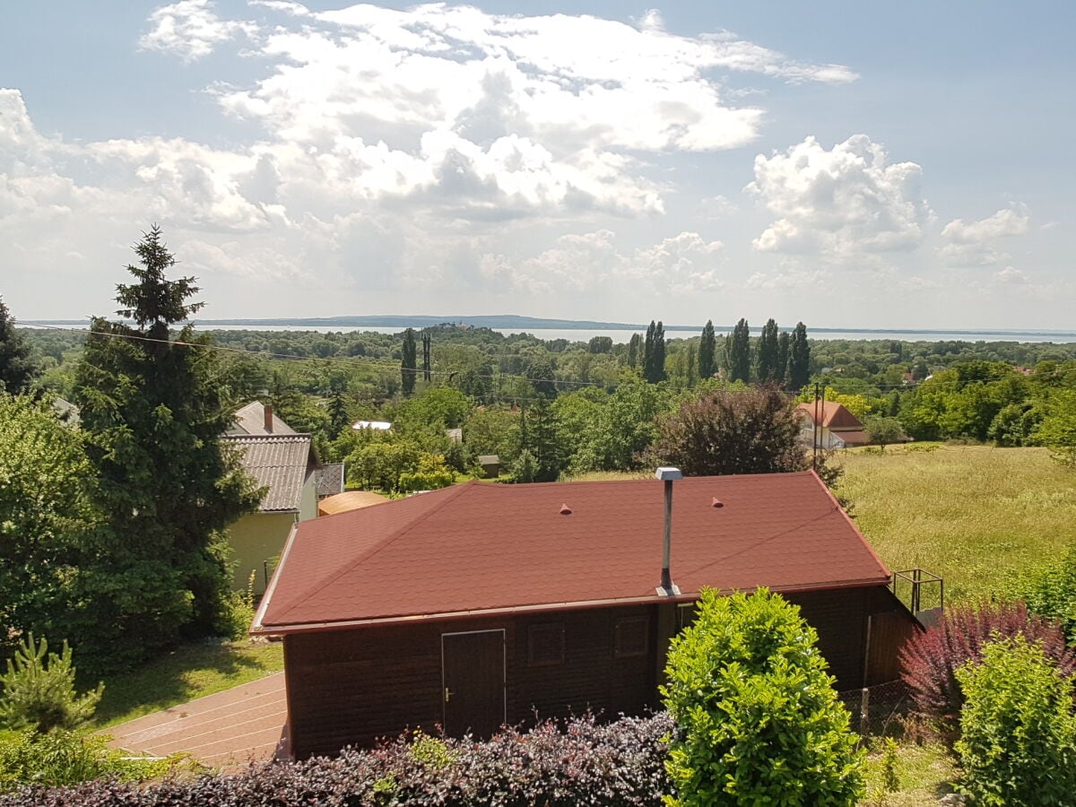 Blick vom Balkon