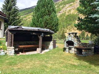 Apartment Saas-Grund Außenaufnahme 5