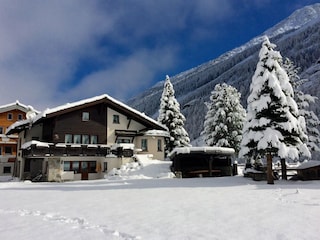 Appartement Saas-Grund Buitenaudio-opname 1