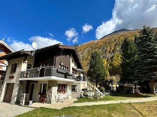 Appartement Saas-Grund Buitenaudio-opname 2