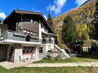 Appartement Saas-Grund Buitenaudio-opname 4