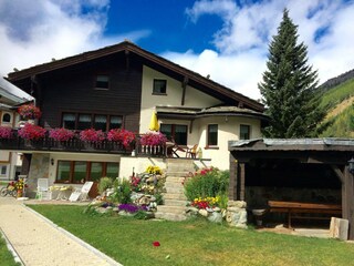 Appartement Saas-Grund Buitenaudio-opname 6