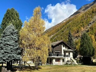 Apartamento Saas-Grund Grabación al aire libre 4